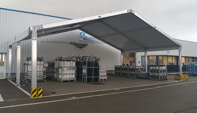 Auvent secteur chimie