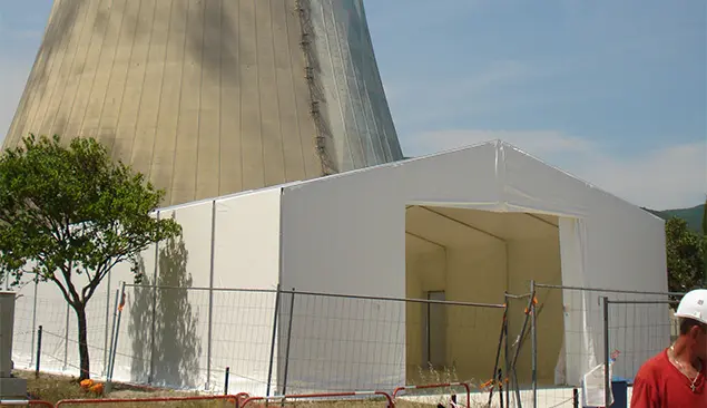 Structure en centrale nucleaire