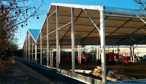 Entrepôt démontable