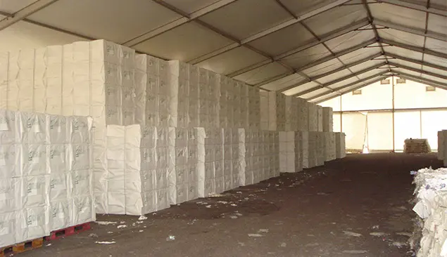 Sotckage materiaux auxiliaires et emballage agroalimentaire