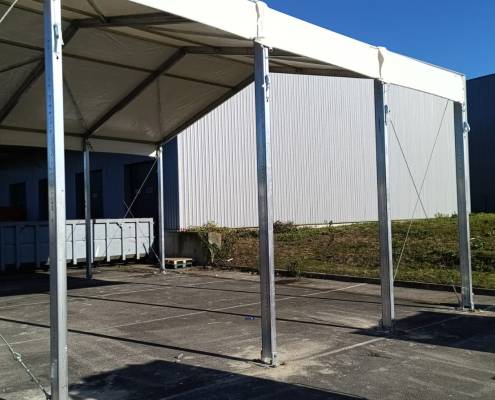 Auvent de stockage 200 m² à Le Meux